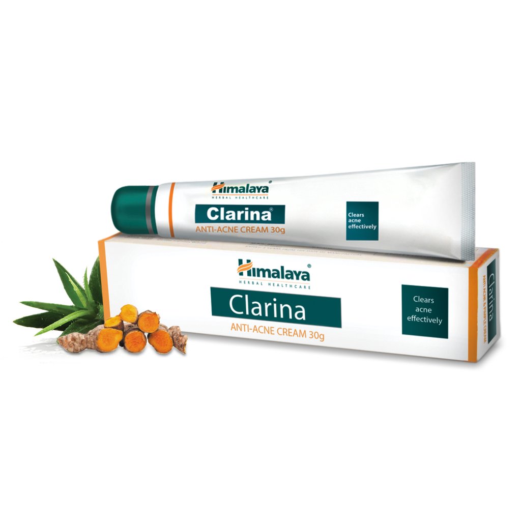 Himalaya Herbal Clarina Anti Acne Cream 30g — Naturz